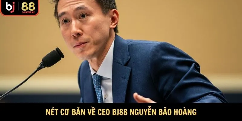 Nét cơ bản về CEO Bj88 Nguyễn Bảo Hoàng